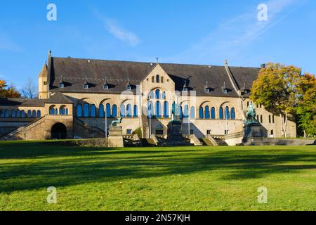 Kaiserpalast, Goslar, UNESCO-Weltkulturerbe, Harzgebirge, Niedersachsen, Deutschland Stockfoto