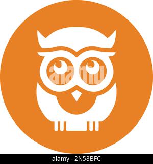 Smart, Klassen, Owl-Symbol - Vektor-EPS-Datei. Ideal für Printmedien, Web, Stock-Bilder, kommerzielle Nutzung oder jede Art von Design-Projekt. Stock Vektor