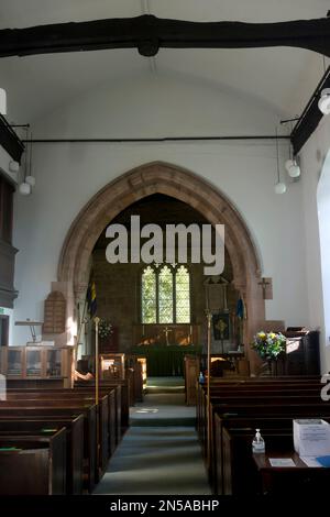 St. Leonard's Church, Ryton-on-Dunsmore, Warwickshire, England, Großbritannien Stockfoto