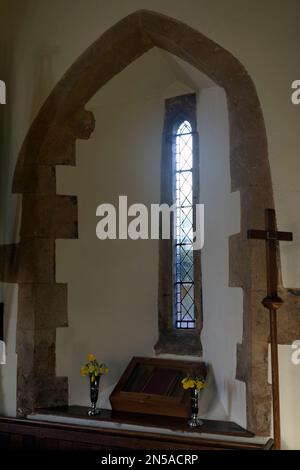 St. Leonard's Church, Ryton-on-Dunsmore, Warwickshire, England, Großbritannien Stockfoto