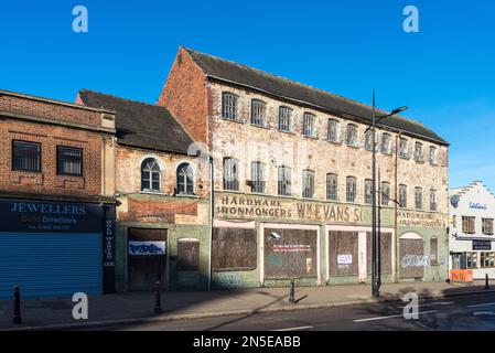 William Evans Old schloss den Eisenwarenladen in der School Street im Stadtzentrum von Wolverhampton Stockfoto