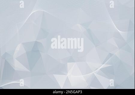 Abstrakte Vektorhintergründe in dunkelgrau, Gainsboro, hellgrau Stock Vektor