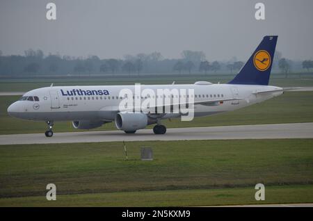 Lufthansa A320 Stockfoto