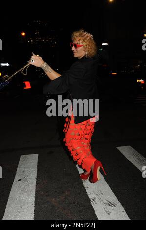 Elton Ilirjani bei der Eröffnung des Cult Gaia Stores, NYC, New York Fashion Week, Februar 2023 Stockfoto