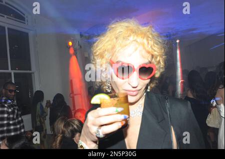 Elton Ilirjani bei der Eröffnung des Cult Gaia Stores, NYC, New York Fashion Week, Februar 2023 Stockfoto