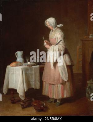 Jean Siméon Chardin, Die Aufmerksame Krankenschwester 1747 Stockfoto