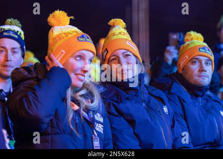 ROBYN Natalie, FIA-CEO, Portrait während der Rally Sweden 2023, 2. Runde der WRC World Rally Car Championship 2023, vom 9. Bis 12. Februar 2023 in Umea, Vasterbotten County, Schweden – Photo Nikos Katikis/DPPI Stockfoto