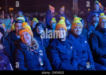 ROBYN Natalie, FIA-CEO, Portrait während der Rally Sweden 2023, 2. Runde der WRC World Rally Car Championship 2023, vom 9. Bis 12. Februar 2023 in Umea, Vasterbotten County, Schweden – Photo Nikos Katikis/DPPI Stockfoto