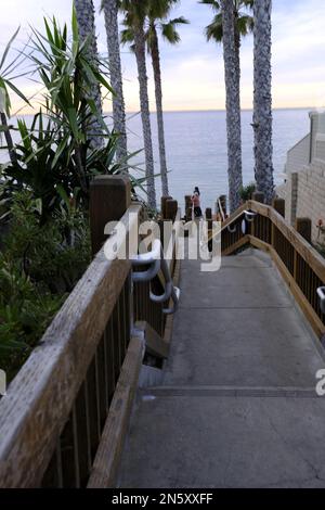 Grandview Steps, Encinitas, CA USA Stockfoto