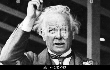 DAVID LLOYD GEORGE (1883-1945), britischer Premierminister um 1925 Stockfoto