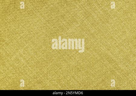 Gewebte Polsterung im Jacquard-Design, gelbe grobe Stoffstruktur mit diagonalen Weblinien. Textilhintergrund, Möbeltextilien, Tapete, Hintergrund Stockfoto