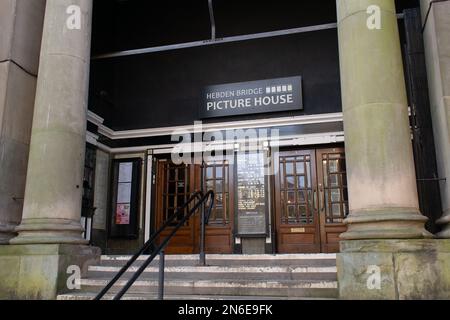 Hebden Bridge Picture House, Kino, New Road. West Yorkshire, Großbritannien Stockfoto