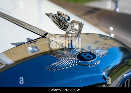 Vintage Bentley S1 SDN James Young Built 1956, 4 Gänge, 4, 887 ccm Fassungsvermögen, 1, 425 kg Gewicht, 6 Zylinder, 120 km/h, Stift Neuberg, Österreich Stockfoto