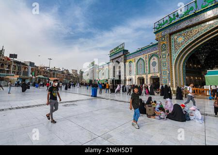 Imam Hussein Heiliger Schrein, Kerbala, Irak Stockfoto
