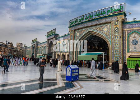 Imam Hussein Heiliger Schrein, Kerbala, Irak Stockfoto