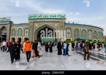 Imam Hussein Heiliger Schrein, Kerbala, Irak Stockfoto