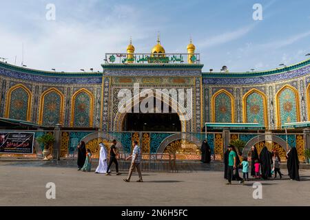 Imam Hussein Heiliger Schrein, Kerbala, Irak Stockfoto