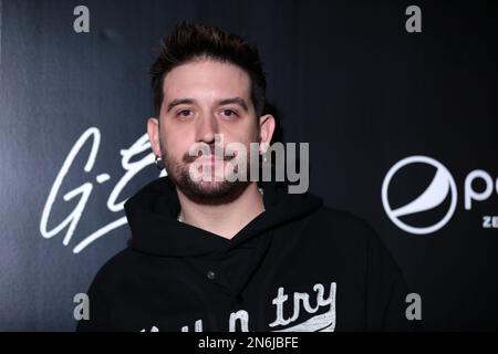 Scottsdale, Arizona, USA. 10. Februar 2023. G-Eazy besucht den G-Eazy Red Carpet im G-Eazy Red Carpet, präsentiert von W Scottsdale & Pepsi Zero Sugar im W Scottsdale in Scottsdale, Arizona. (Kreditbild: © Gage Skidmore/ZUMA Press Wire) NUR REDAKTIONELLE VERWENDUNG! Nicht für den kommerziellen GEBRAUCH! Stockfoto