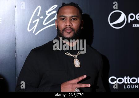 Scottsdale, Arizona, USA. 10. Februar 2023. TJ Warren besucht den G-Eazy Red Carpet bei G-Eazy Red Carpet, präsentiert von W Scottsdale & Pepsi Zero Sugar im W Scottsdale in Scottsdale, Arizona. (Kreditbild: © Gage Skidmore/ZUMA Press Wire) NUR REDAKTIONELLE VERWENDUNG! Nicht für den kommerziellen GEBRAUCH! Stockfoto