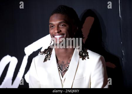 Scottsdale, Arizona, USA. 10. Februar 2023. CeeDee Lamb besucht den G-Eazy Red Carpet im G-Eazy Red Carpet, präsentiert von W Scottsdale & Pepsi Zero Sugar im W Scottsdale in Scottsdale, Arizona. (Kreditbild: © Gage Skidmore/ZUMA Press Wire) NUR REDAKTIONELLE VERWENDUNG! Nicht für den kommerziellen GEBRAUCH! Stockfoto