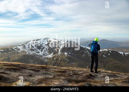 Der Munro Stuc A Chroin aus Ben Vorlich Stockfoto