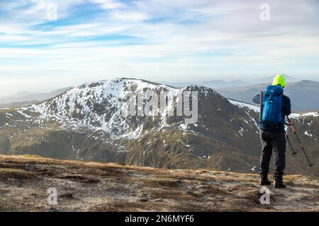 Der Munro Stuc A Chroin aus Ben Vorlich Stockfoto