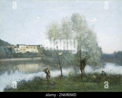 Jean-Baptiste-Camille Corot Ville-d'Avray c. 1865 Stockfoto