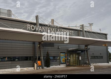 Flughafen Rovaniemi, Lappland, Finnland, 27. Januar 2023. (CTK Photo/Petr Svancara) Stockfoto