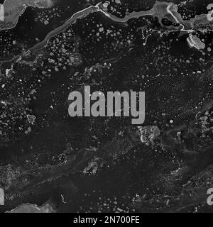 Leck in Bumpmap-Textur, nahtlose Lecks Textur Stockfoto