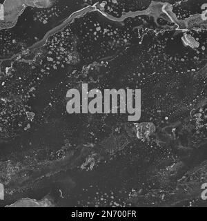 Leck in Bumpmap-Textur, nahtlose Lecks Textur Stockfoto