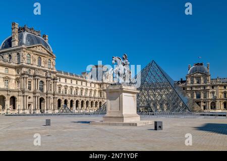 Louvre, Paris, Frankreich Stockfoto