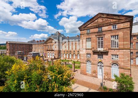 Saverne (Zabern, Zawere), Schloss Château des Rohan im Elsass, Bas-Rhin (Unterelsass), Frankreich Stockfoto