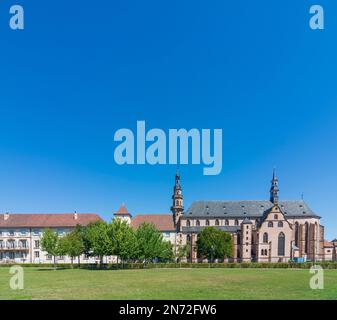 Molsheim, ehemalige Jesuitenkirche (Elsass), Bas-Rhin (Unterelsass), Frankreich Stockfoto