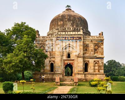 Shish Gumbad in Lodhi Gardens Stockfoto