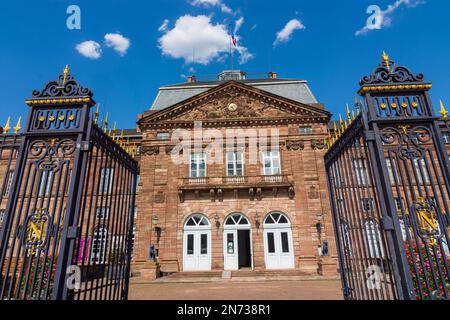 Saverne (Zabern, Zawere), Schloss Château des Rohan im Elsass, Bas-Rhin (Unterelsass), Frankreich Stockfoto