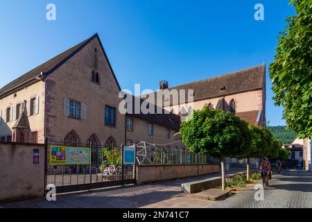 Guebwiller (Gebweiler), ehemalige Dominikanische Abtei im Elsass, Haut-Rhin (Oberelsass), Frankreich Stockfoto