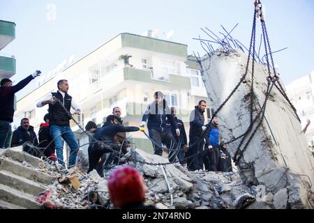 türkei Erdbeben, helfen sie der türkei Stockfoto