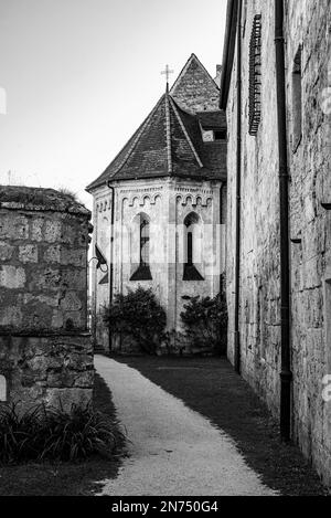 Im Inneren des berühmten Schlosses Burghausen in Bayern, der längsten Burg der Welt, Deutschland Stockfoto