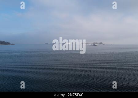 Winter, Advent, Chiemsee, Wintergarten, Bayern Stockfoto