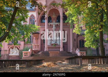 Deutschland, Rheinland-Pfalz, Mainz-Bingen, Bingen am Rhein, Rochusberg, Rochuskapelle Stockfoto