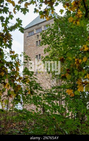 Deutschland, Hessen, Südhessen, Südhessen Bergstraße, Heppenheim, Starkenburg Stockfoto