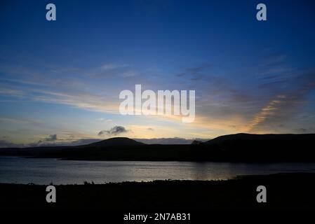 Harperrig Reservoir West Lothian in der Nähe von Edinburgh Stockfoto