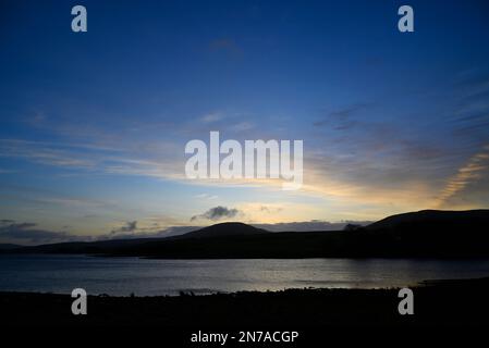 Harperrig Reservoir West Lothian in der Nähe von Edinburgh Stockfoto