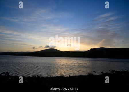 Harperrig Reservoir West Lothian in der Nähe von Edinburgh Stockfoto