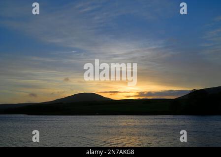 Harperrig Reservoir West Lothian in der Nähe von Edinburgh Stockfoto