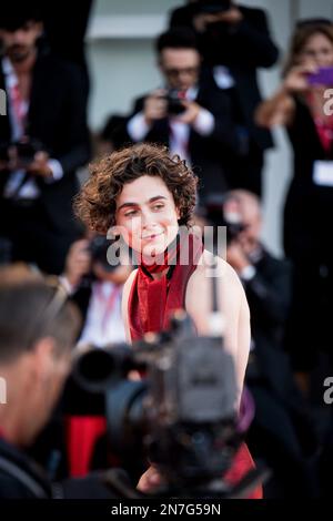 Il Cast di 'Bones and All' sul Red Teppich di Venezia 79, La Biennale di Venezia 2022, Venezia, Italien Stockfoto