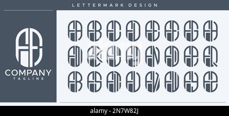 Abstraktes Design mit F-Logo und Röhrchendesign. Moderne Kapsel FF F-Logo-Vektor. Stock Vektor