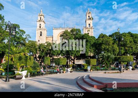 Merida Kathedrale, Merida, Yucatan, Mexiko Stockfoto