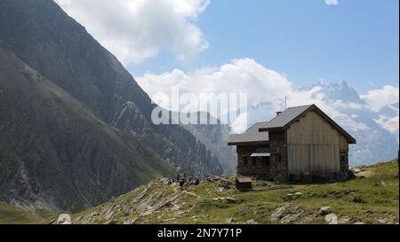 Goleonsee in den französischen Alpen, frankreich Stockfoto