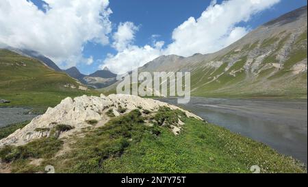 Goleonsee in den französischen Alpen, frankreich Stockfoto